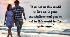 Expectation Quotes in Relationship