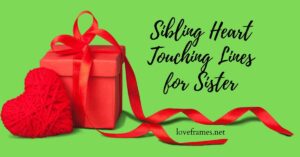 Heart Touching Lines for Sister Birthday